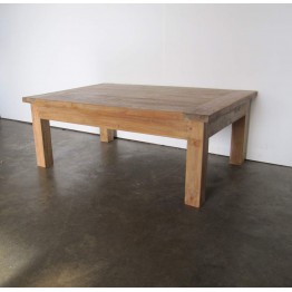 robuuste teakhouten salontafel - sa-fl140